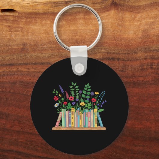 A New Chapter Begins Retirement Teacher Floral Wom Schlüsselanhänger (Vorderseite)