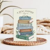 A New Chapter Begins: Storybook Baby Shower Einladung