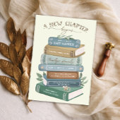 A New Chapter Begins: Storybook Baby Shower Einladung