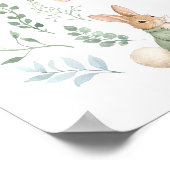 A New Chapter Book Baby Shower Welcome  Poster (Ecke)