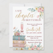 A New Chapter Bridal Shower Invitation Template Einladung (Vorderseite)