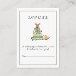 A New Chapter Diaper Raffle  Begleitkarte