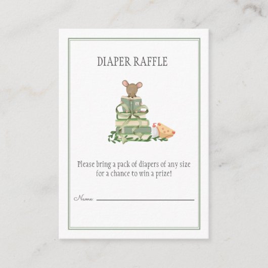 A New Chapter Diaper Raffle Begleitkarte (Vorderseite)