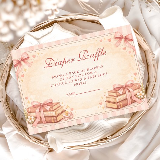 A New Chapter Storybook Diapper Raffle Begleitkarte