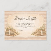 A New Chapter Vintage Books Diapper Raffle Begleitkarte (Vorderseite)