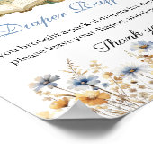 A New chapter will soon Begin Books Diaper Raffle Poster (Ecke)