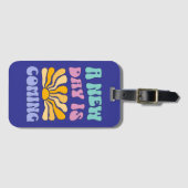 A New Day is Coming Gepäckanhänger (Vorderseite (Horizontal))