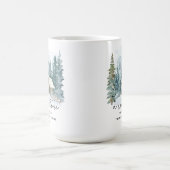 A New Home Calligraphy Holiday Moving Keepsake Kaffeetasse (Mittel)