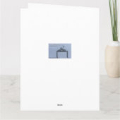 A new job, Good Luck! Karte (Rückseite)