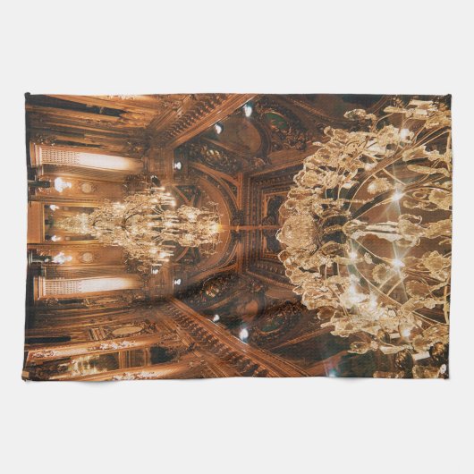 A night at the Opera - Stockholm - Sweden Geschirrtuch (Horizontal)