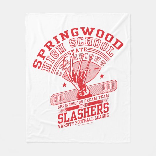 A Nightmare on Elm Street | Springwood High Fleecedecke (Vorderseite)