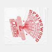 A Nightmare on Elm Street | Springwood High Fleecedecke (Vorderseite (Horizontal))