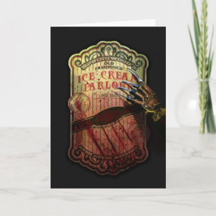 A Nightmare on Elm Street   Springwoods Eiscafé Karte