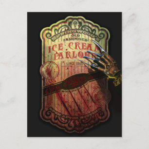 A Nightmare on Elm Street   Springwoods Eisdiele Feiertagspostkarte