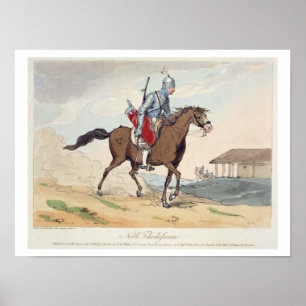 A Noble Tcherkesse, etched by the artist, publishe Poster