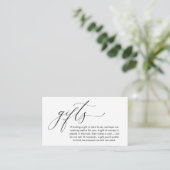 A Note On Gifts, Honeymoon Wish Wishing Well, Fund Begleitkarte (Stehend Vorderseite)