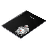 A notebook for Halloween. A great gift. Notizblock (Linke Seite)