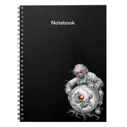 A notebook for Halloween. A great gift. Notizblock (Vorderseite)