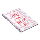 A notebook in a minimalistic style notizblock (Rechte Seite)