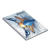 A notebook with eyes notizblock (Rechte Seite)