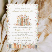 A Novel Kind of Love - Book Story Bridal Shower Einladung