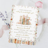 A Novel Kind of Love - Book Story Bridal Shower Einladung