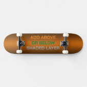 A oder B Schattenbereich Skateboard (Horizontal)