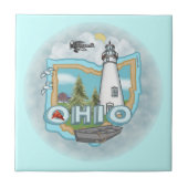 A Ohio Lighthouse Fliese (Vorderseite)