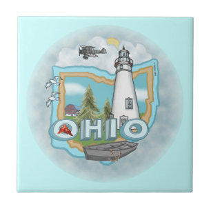 A Ohio Lighthouse Fliese