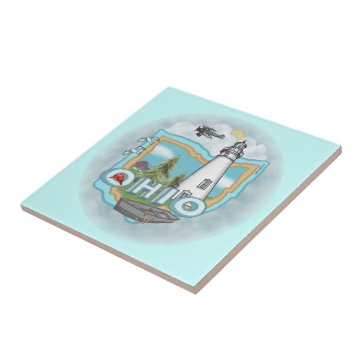 A Ohio Lighthouse Fliese (Seite)