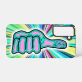 A-Ok psychedelische Daumen hoch! Samsung Galaxy Hülle (Rückseite (Horizontal))