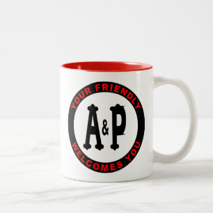 A&P Illinois Gemischtwarenladen Zweifarbige Tasse