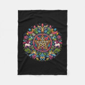 A Pagan Pattern Fleecedecke (Vorderseite)