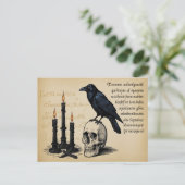 A Page from the Book of Magic Postkarte (Stehend Vorderseite)