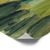 A Painter at Work - Paul Cezanne - c1874 Poster (Ecke)