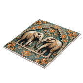 A Pair of Pachyderms Fliese (Seite)