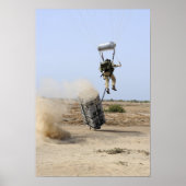 A pararescueman drops into the zone poster (Vorne)