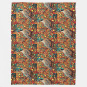 A Partridge In A Pear Tree Fleecedecke (Vorderseite)