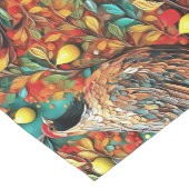 A Partridge In A Pear Tree Kurzer Tischläufer (Ecke)