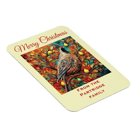 A Partridge In A Pear Tree Magnet (Rechte Seite)