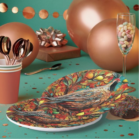 A Partridge In A Pear Tree Pappteller (Multi)