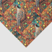 A Partridge In A Pear Tree Seidenpapier (Detail)