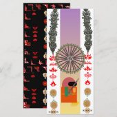 A Path Through a Journey Flat Card (Vorne/Hinten)