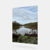 A peacful lake.. acrylschild (Winkel)