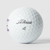 A-Peel-Spooky Halloween Bananendesign Golfball (Logo)