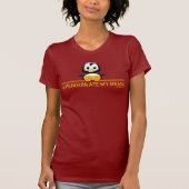 A Penguin Ate My Brain T-Shirt (Vorderseite)