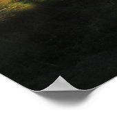 A Pennsylvania Foggy Morning Poster (Ecke)