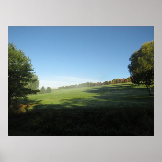 A Pennsylvania Foggy Morning Poster (Vorne)