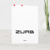 A Personal Greeting Karte (Rückseite)