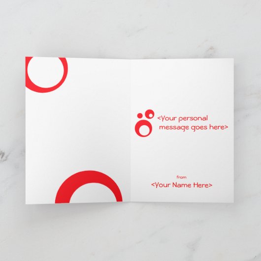 A Personal Greeting Karte (Innenseite)